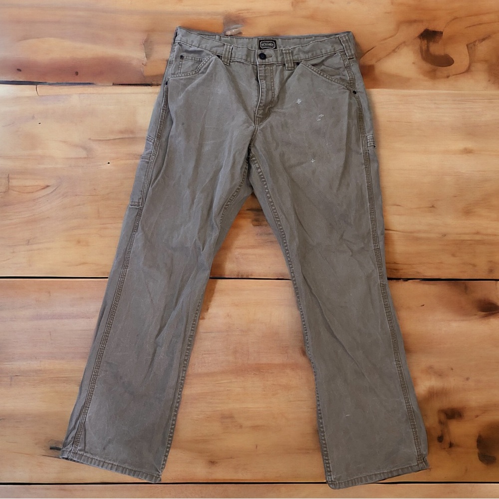 SCHMIDT  tan work pants  | size 36x34